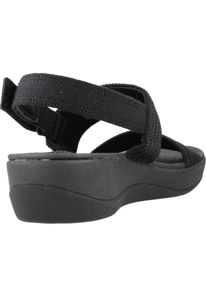 SANDALIA CLARKS ARLA STROLL NEGRA