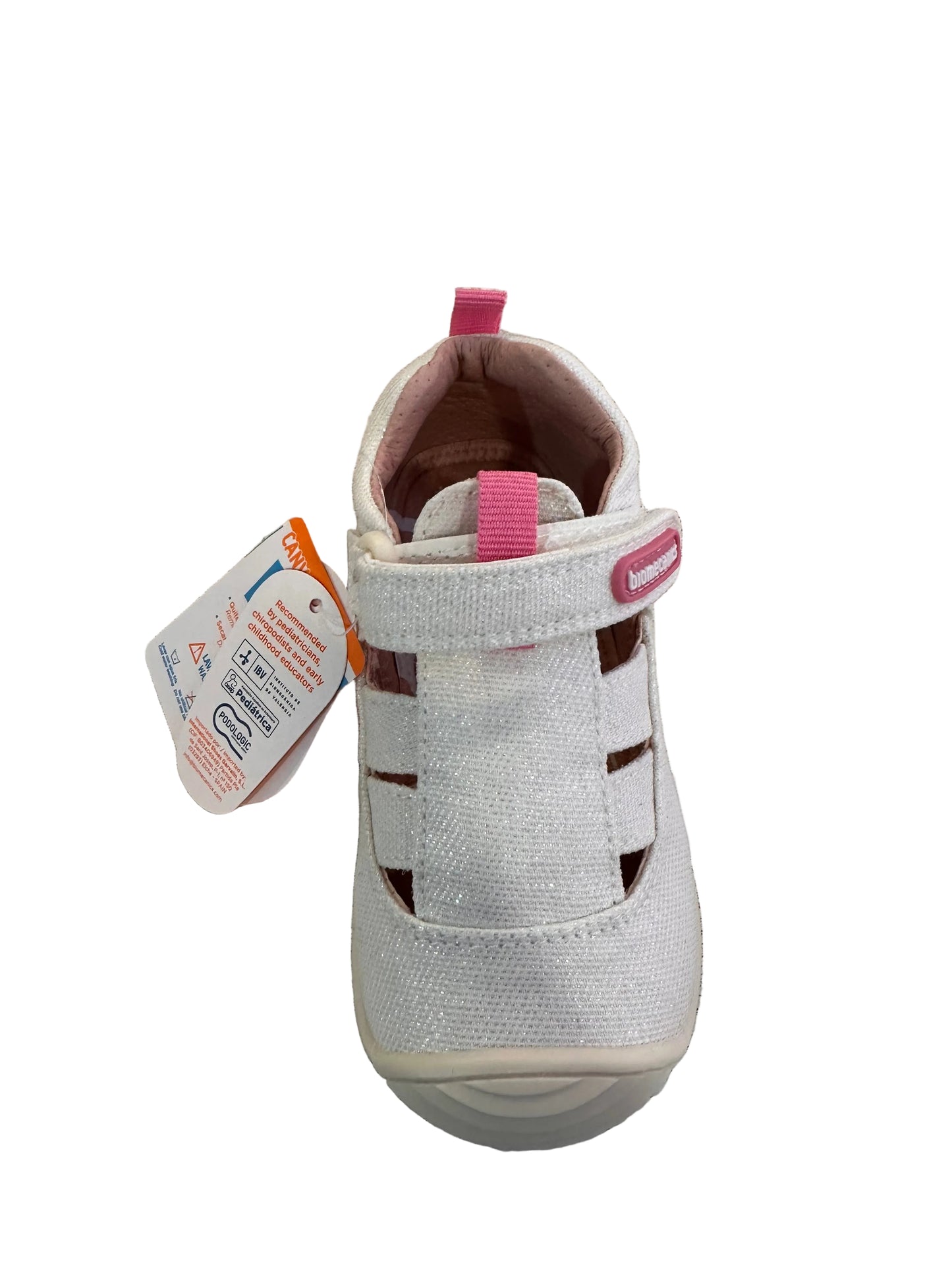 BIOMECANICS SANDALIA CERRADA LONA LAVABLE BLANCA