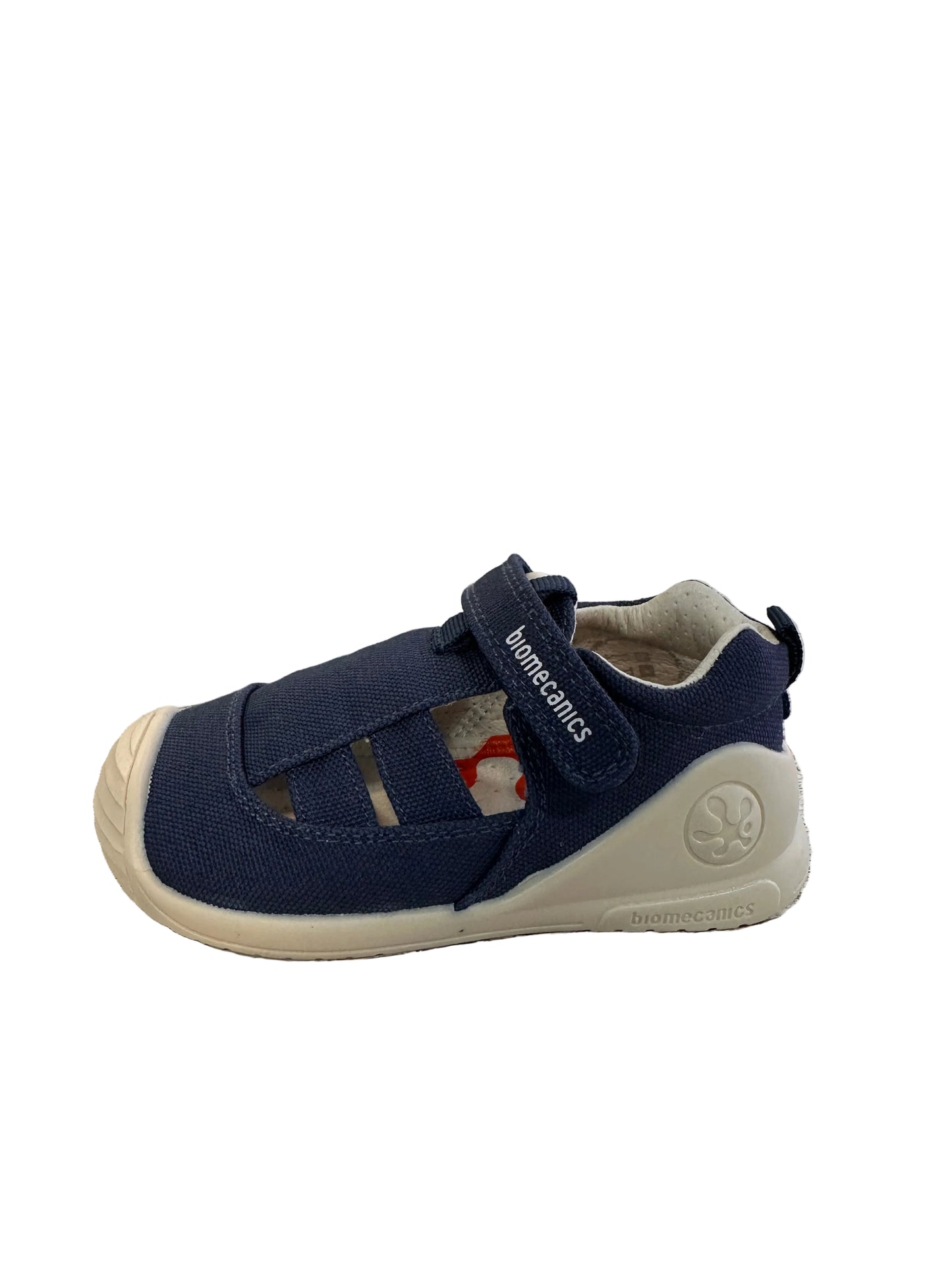 BIOMECANICS SANDALIA CERRADA LONA LAVABLE AZUL