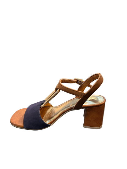 SANDALIA TACÓN MARCO TOZZI AZUL 28332