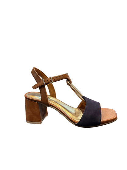 SANDALIA TACÓN MARCO TOZZI AZUL 28332