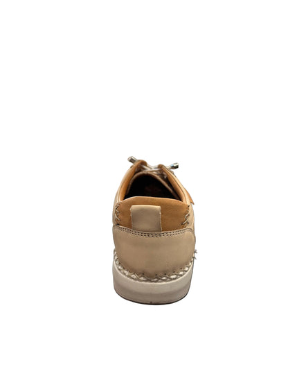 ZAPATILLA PIEL TROQUELADA
