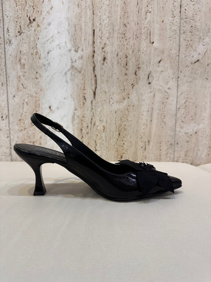 ZAPATO DANIELA VEGA DESTALONADO NEGRO 2621