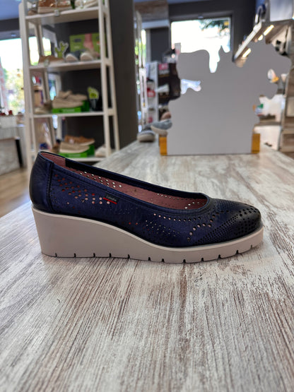 CALLAGHAN ZAPATO CUÑA TROQUELADO