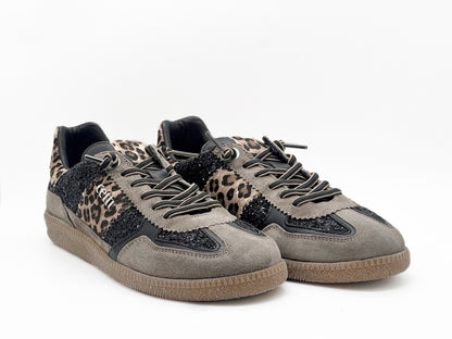 CETTI ZAPATLLA C-1395 ANTE GLITTER NEGRO