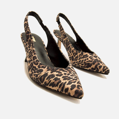 ZAPATO MUSTANG TACON LEOPARDO NINETTE 54163