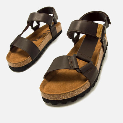 SANDALIA MUSTANG HOMBRE ADAM MARRON 84771