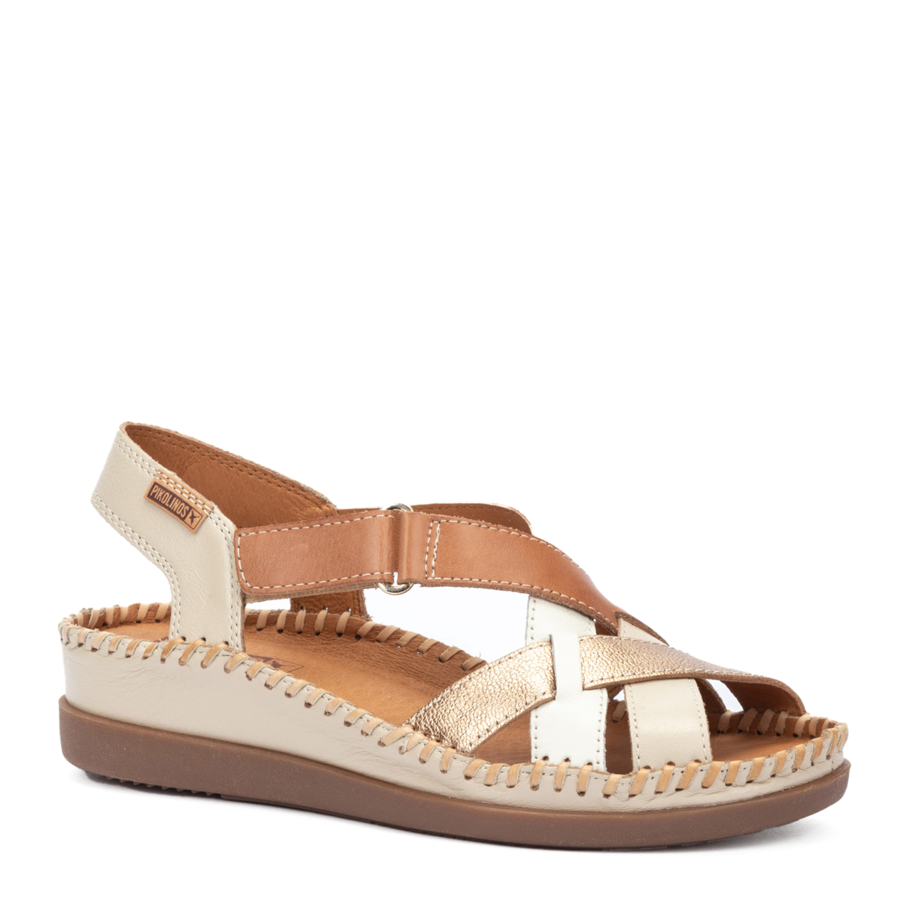 PIKOLINOS SANDALIA CADAQUES MARFIL W8K-0741C2