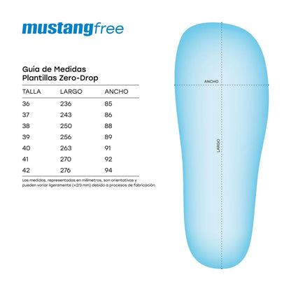 ZAPATILLAS FREE TEJA MIA MUSTANG 60958