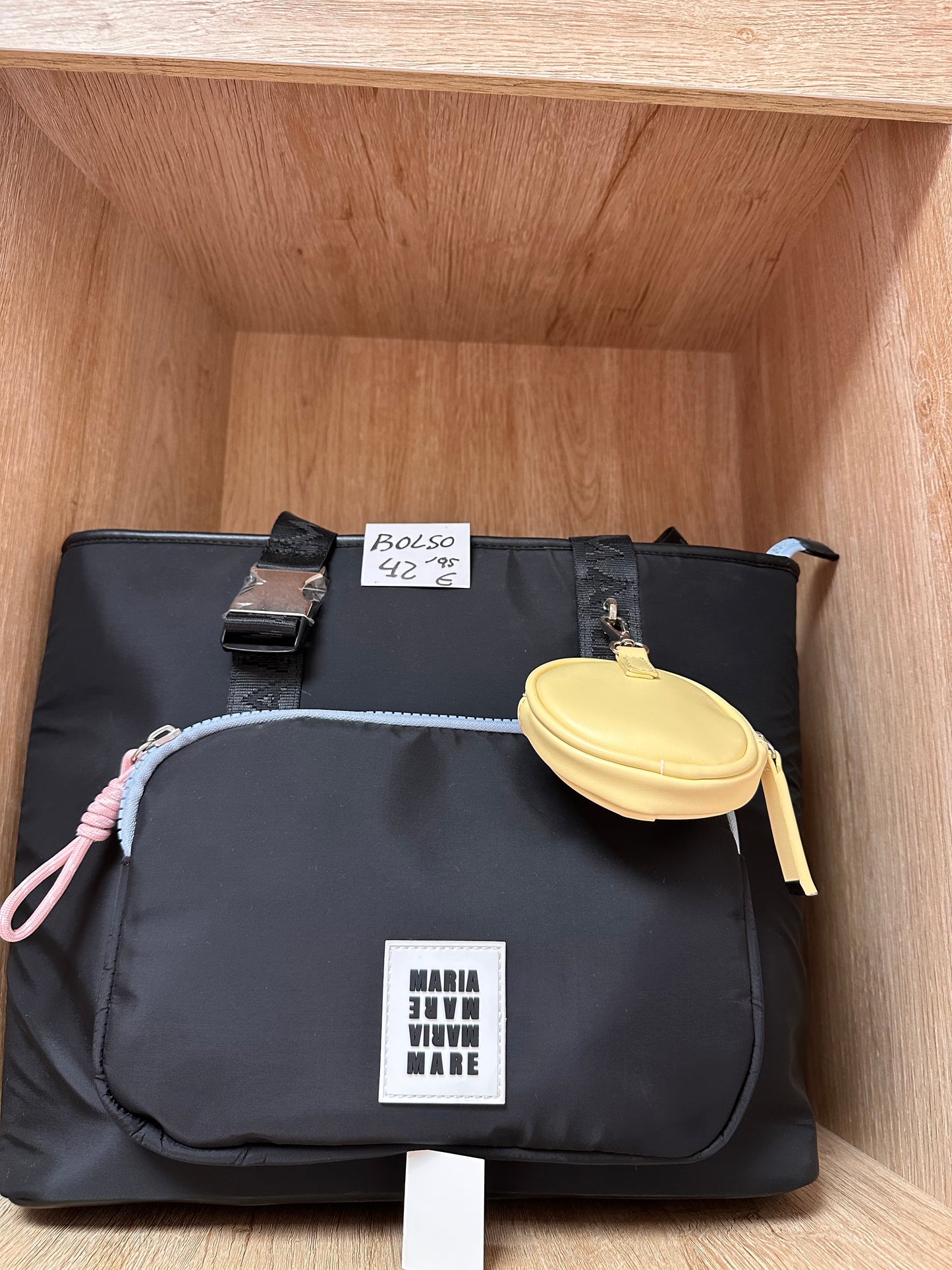 BOLSO NEGRO MARÍA MARE