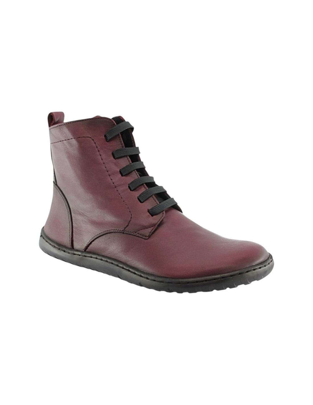 BOTIN BAREFOOT CORDONED Y CREMALLERA BURDEOS VIVANT