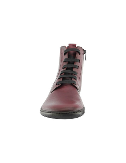 BOTIN BAREFOOT CORDONED Y CREMALLERA BURDEOS VIVANT