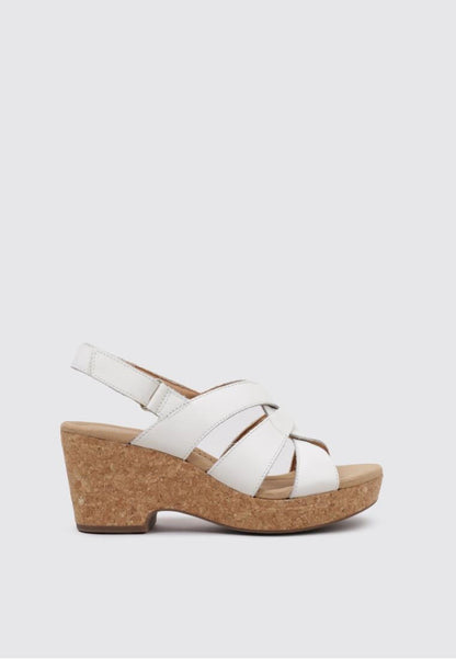 CLARKS SANDALIA GISELLE BEACH BLANCO