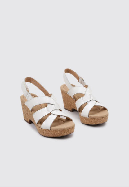 CLARKS SANDALIA GISELLE BEACH BLANCO