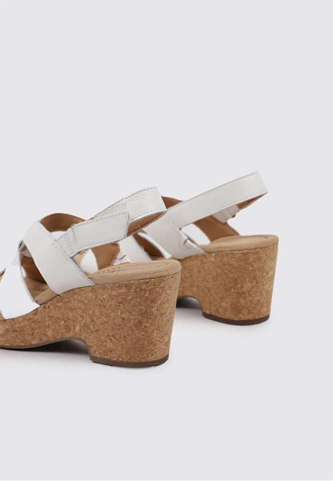CLARKS SANDALIA GISELLE BEACH BLANCO