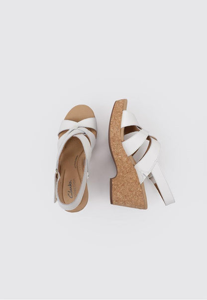 CLARKS SANDALIA GISELLE BEACH BLANCO