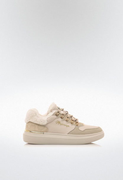 MARIAMARE ZAPATILLA 63357 BEIGE