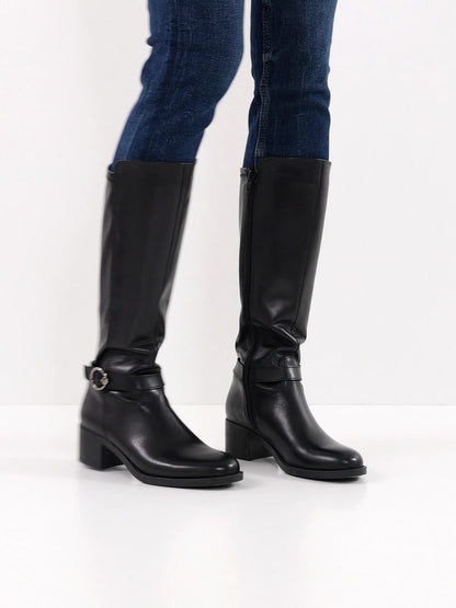 BOTA TAMARIS TACON NEGRO 1-25537-41