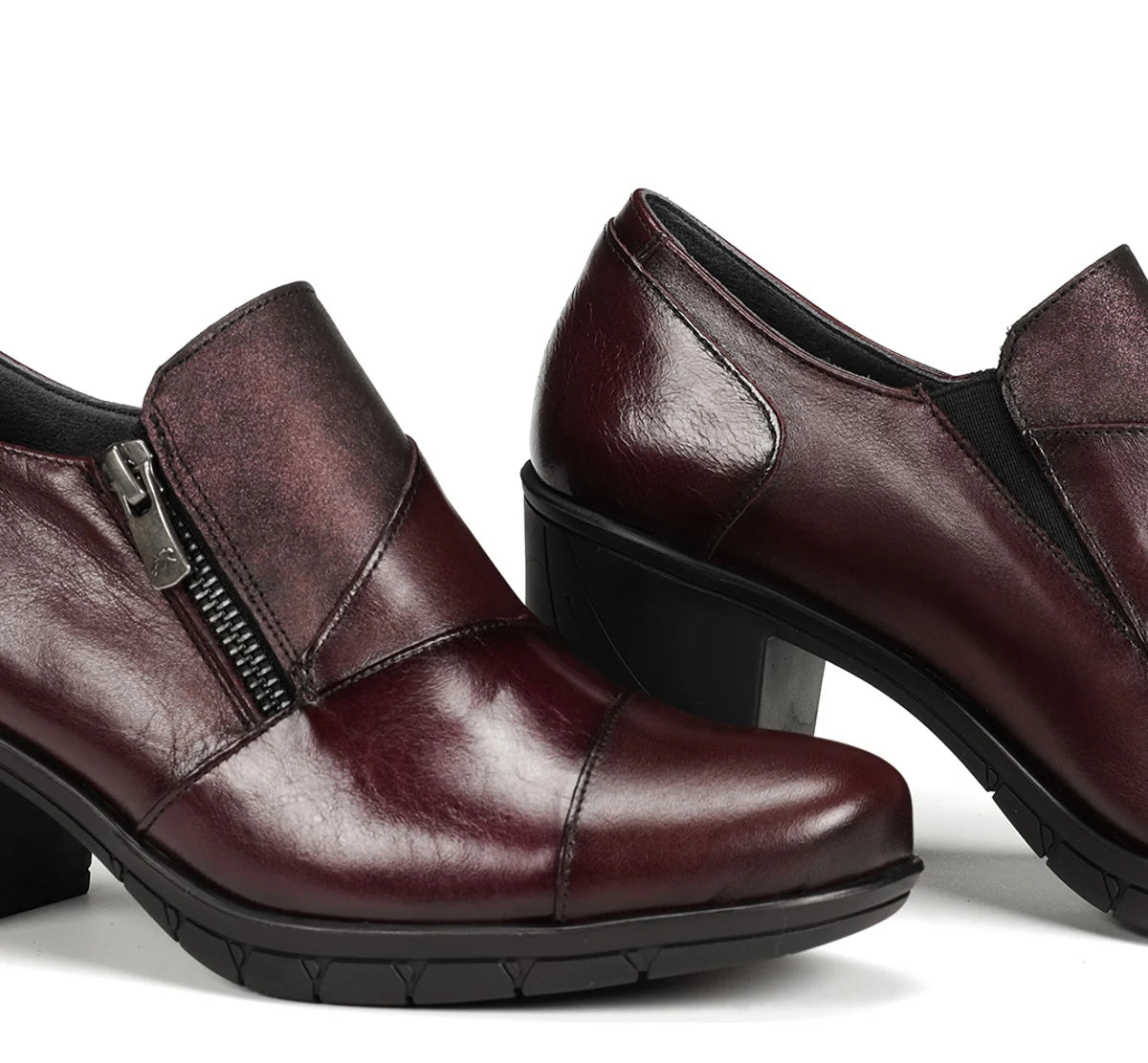 FLUCHOS NYDIA F1802 SLIP ON BURDEOS