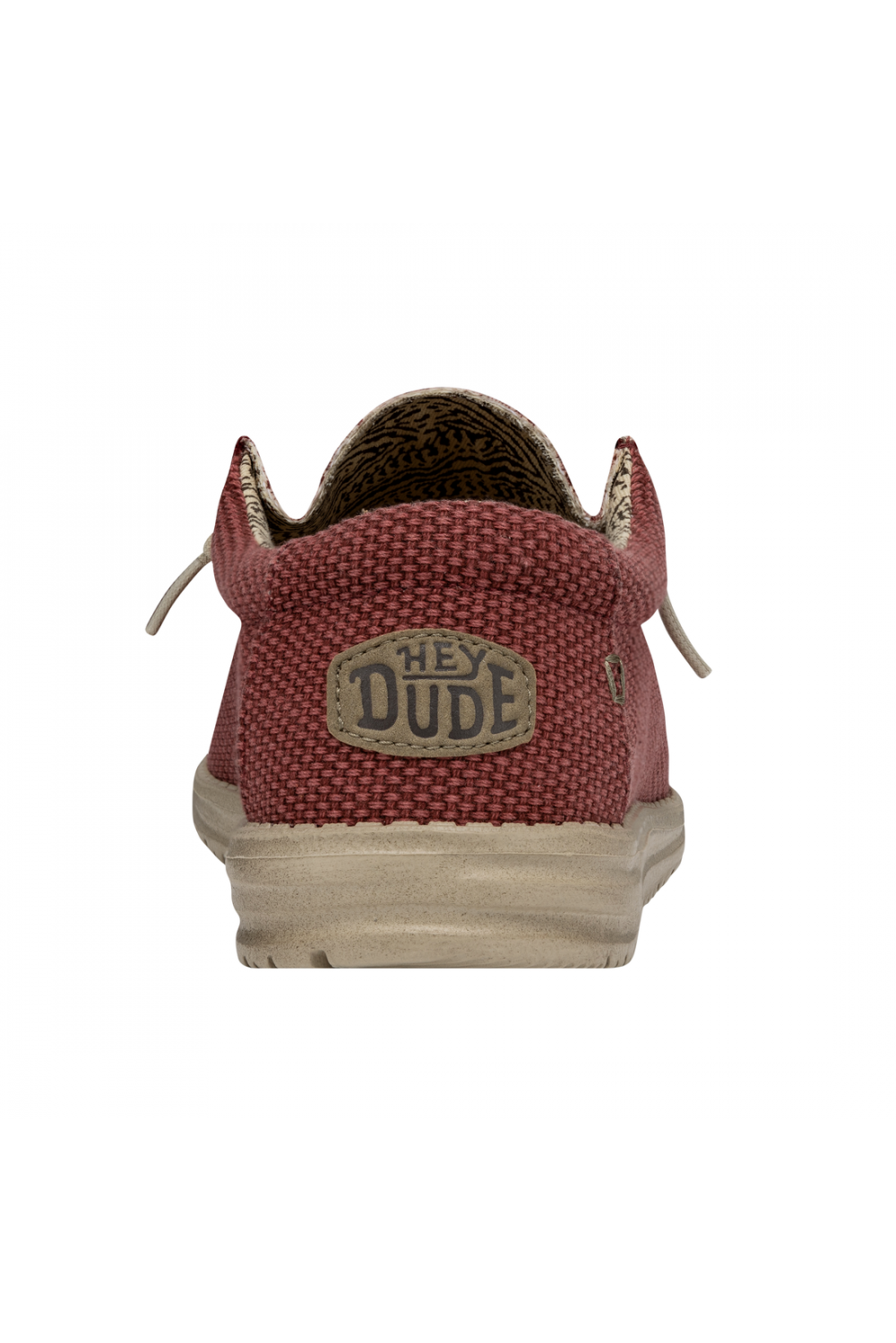 HEY DUDE  WALLY BRAIDED POMPEIAN ROJO