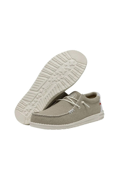 HEY DUDE WALLY BRAIDED OFF WHITE