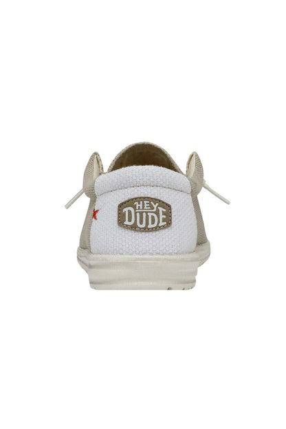 HEY DUDE WALLY BRAIDED OFF WHITE