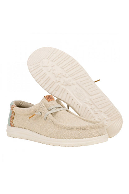 HEY DUDE WALLY JUTE  STONE GREY