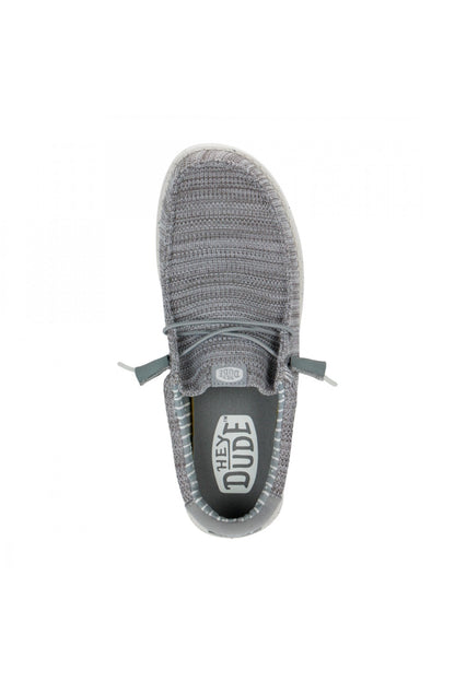 HEY DUDE STRETCH MESH GRIS